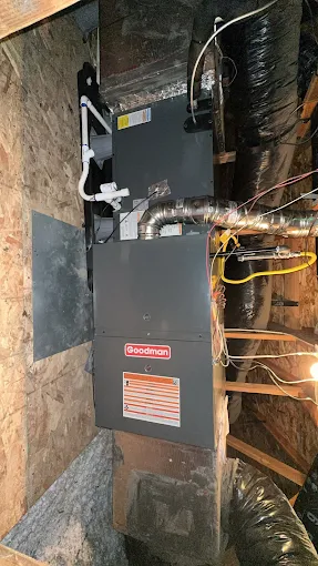 Furnace Repair Service Turlock CA - Expert Installation & Maintenance Professional Goodman furnace maintenance and repair service in Turlock CA basement installation